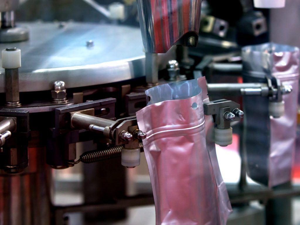 Solid filling machine for industry